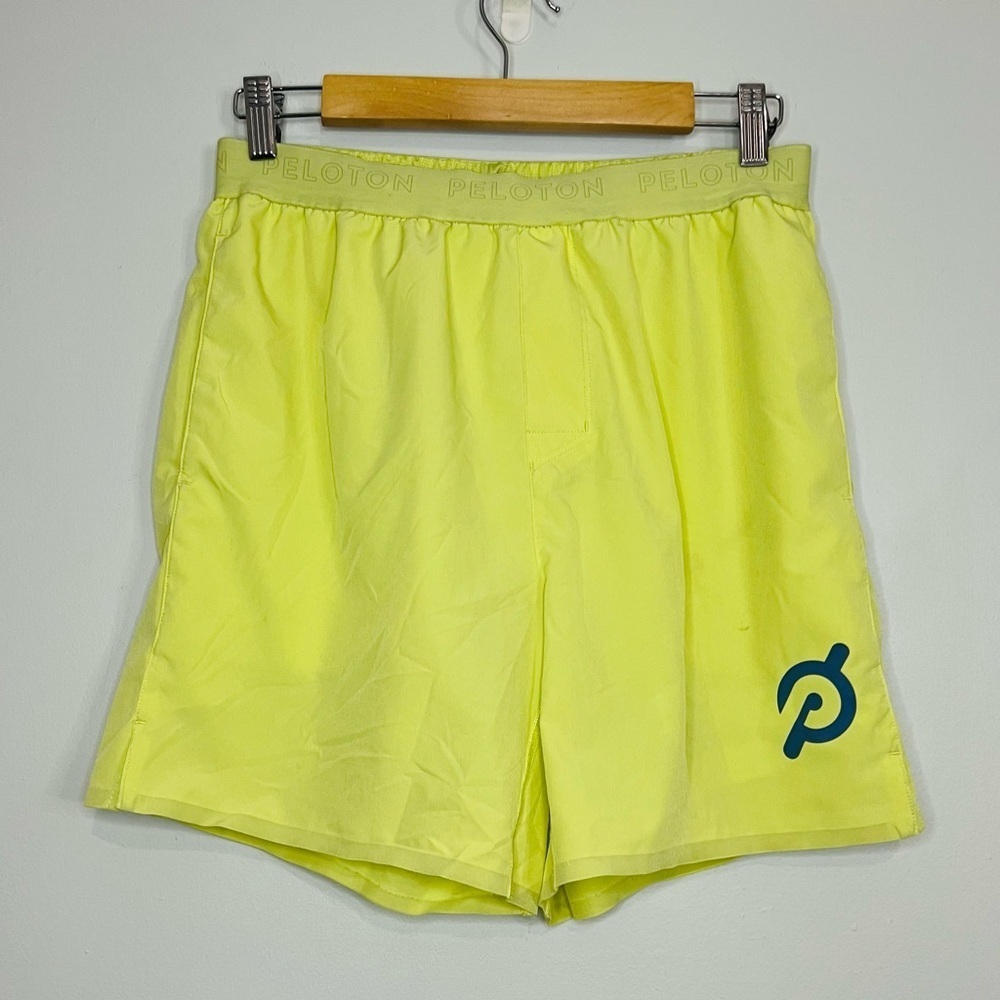 Peloton Neon Lined Running Shorts M